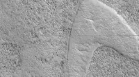 NASA Temukan Ukiran Mirip Logo Star Wars di Planet Mars. Sumber: NASA