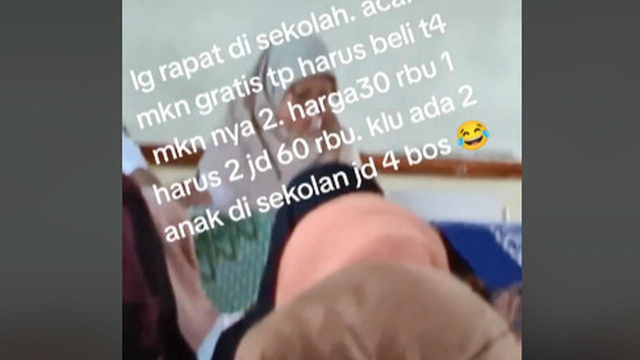 Viral Sekolah Diduga Wajibkan Wali Murid Beli Tempat Makan buat Program Makan Gratis