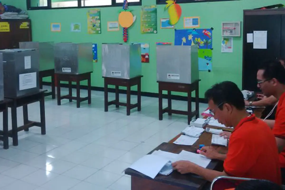TPS 22 di SDN Menteng 2, Jakarta Pusat