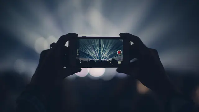 persiapan konser pertama kali