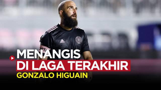Berita video mantan striker Real Madrid dan Juventus, Gonzalo Higuain menjalani laga terakhir dalam karier sepak bolanya.