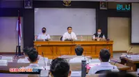 Kepala PPSDM Geominerba Bambang Utoro membuka Diklat Juru Ledak Kelas 2.