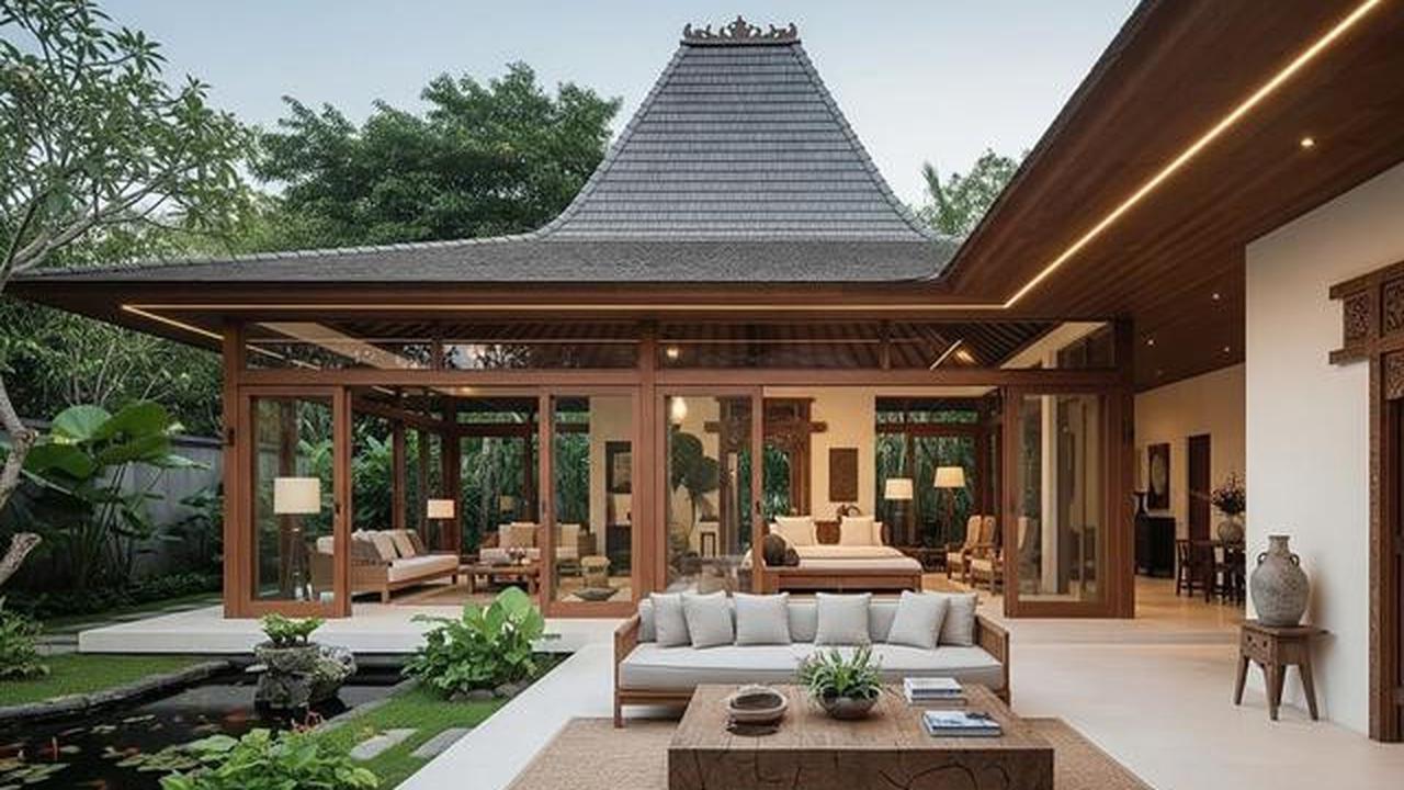 10 Inspirasi Rumah Kampung dengan Sentuhan Modern, Asri, Berkelas, dan Kekinian