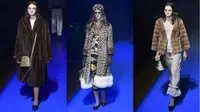Beberapa hasil rancangan rumah mode Gucci (AFP)