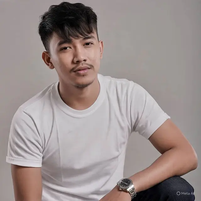 Burst Fade with Side Swept Style