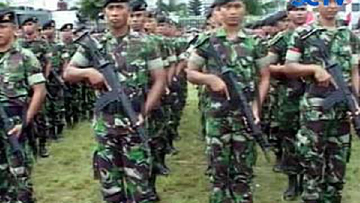Jelang HUT RMS, Aparat Gelar Pasukan