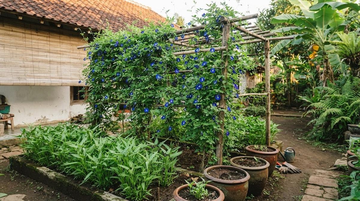 Kombinasi Tanaman Hias dan Tanaman Pangan untuk Halaman Rumah