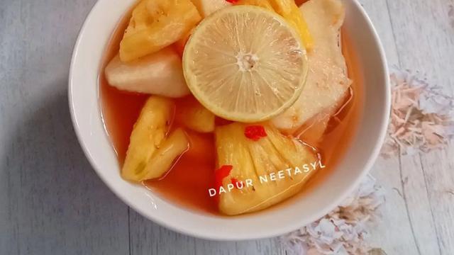 Resep asinan bengkoang nanas @dapur_neetasyl