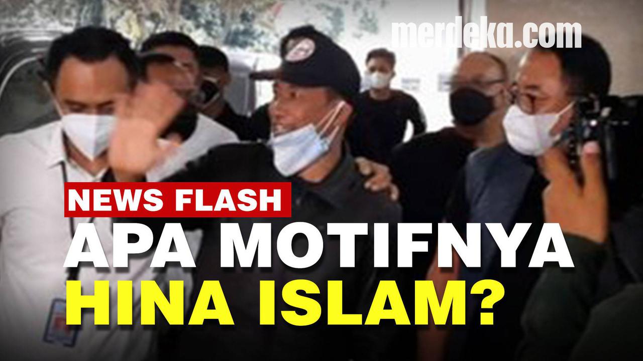 VIDEO: Ditangkap di Bali, Polisi Ungkap Motif Youtuber Muhammad Kece Hina Islam