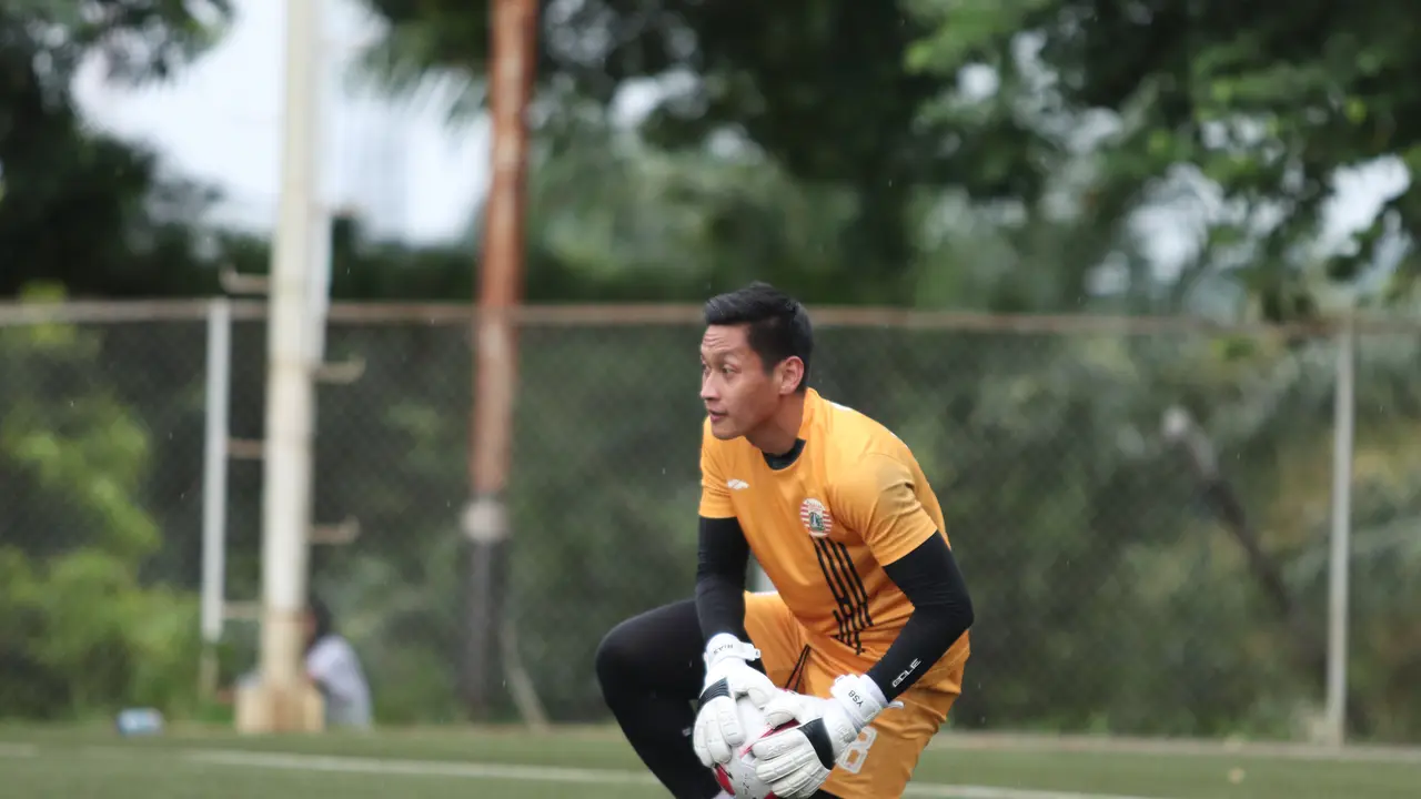 Yoewanto Setya Beny, kiper baru Persija Jakarta.