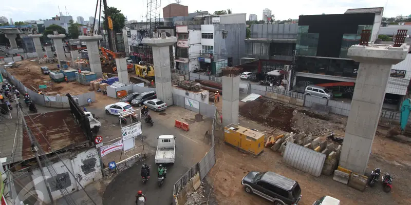 20170209-Percepat Bangun Stasiun MRT, Sebagian Jalan Fatmawati-Jakarta