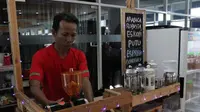 Kedai kopi KopiLot, di kawasan Gapura Surya Nusantara Tanjung Perak Surabaya, Jawa Timur (Foto: Liputan6.com/Dian Kurniawan)