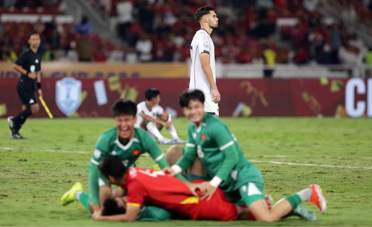 FOTO: Harapan Pupus di GBK, Timnas U-23 Kalah Tipis 0-1 dari Vietnam