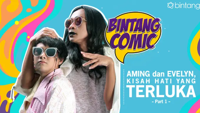 Bintang Comic Aming dan Evelyn