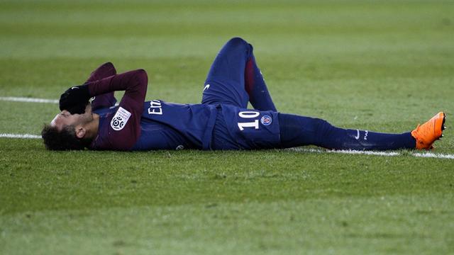 Penyerang Paris Saint-Germain, Neymar.