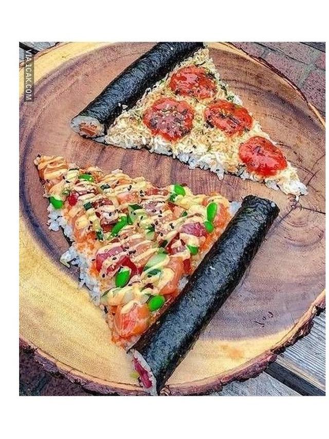 6 Menu Kombinasi Makan Sushi Ini Kelewat Unik, Bikin Heran