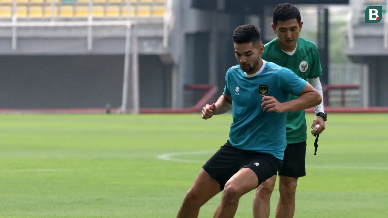 Foto: Miris, Latihan Resmi Perdana Timnas Indonesia Cuma Dihadiri 8 Pemain!