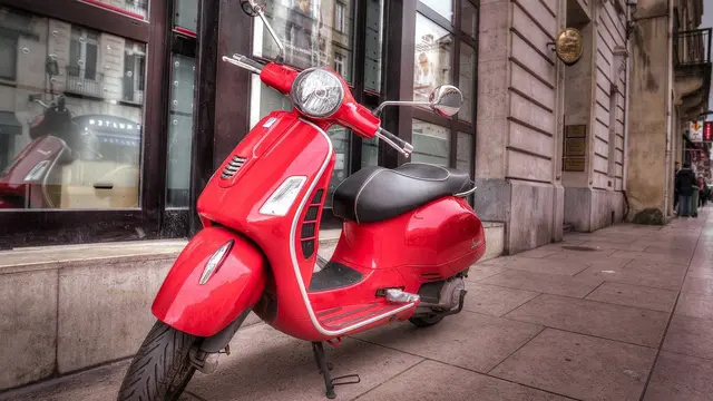 Ilustrasi Vespa