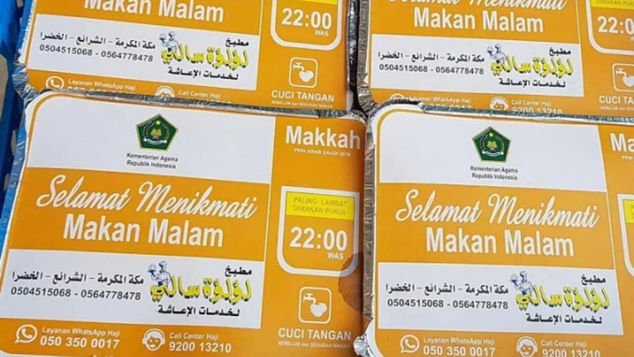 Katering Jemaah Calon Haji Indonesia