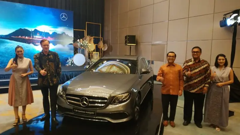 Mercedes-Benz E-Class Dapat Mesin Baru (Arief A/ Liputan6.com)