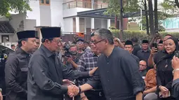 SBY-JK Melayat ke Rumah Duka Guruh Soekarnoputra