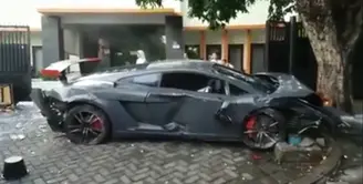 Video Lamborghini Ugal-ugalan Tabrak 1 Orang Tewas.