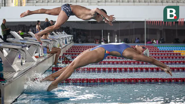 Foto: Aksi Para Atlet Renang Indonesia saat Jalani Pelatnas Menjelang SEA Games 2023