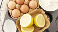 Rawat rambut Anda dengan bahan-bahan alami yang terbuat dari telur dan lemon. (Foto: yippiechef.com)