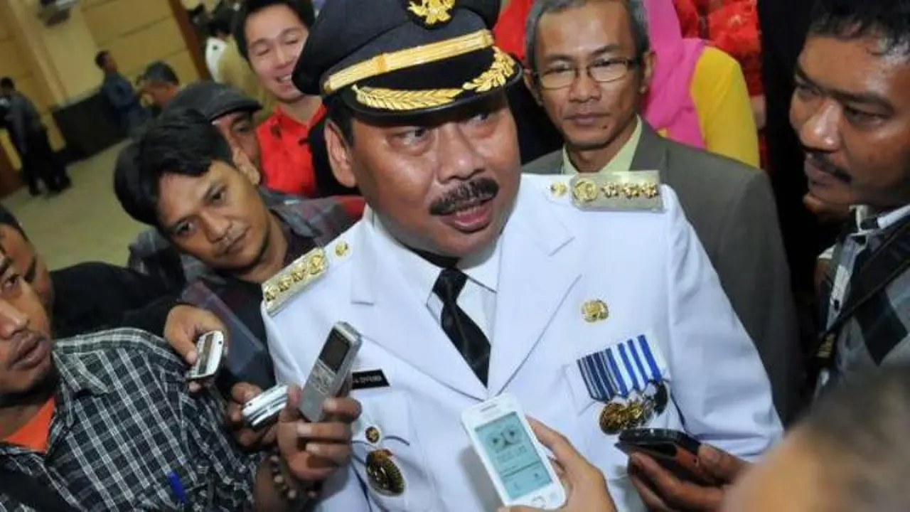 Pelantikan Anas Effendi sebagai Walikota Jakarta Barat