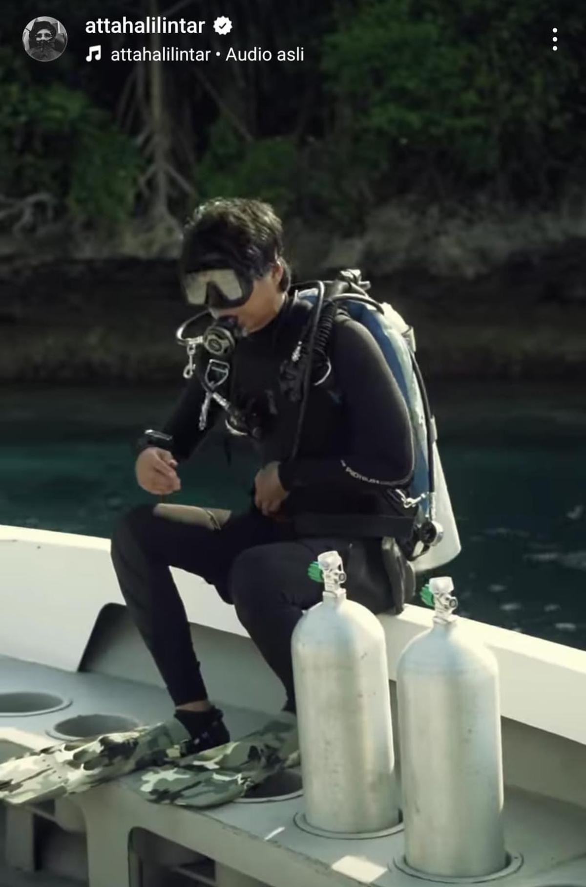Atta Halilintar Kasih Gombalan ke Aurel Hermansyah di Instagram, Disamakan dengan Hiu Laut