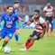 Laga Madura United versus Persijap pada pekan pertama BRI Super League di Stadion Gelora Madura Ratu Pamelingan, Pamekasan, Minggu (6-9-2026). (Dok. ileague.id)
