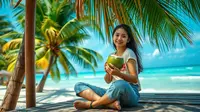 22 Arti Mimpi Minum Air Kelapa, Tanda Keseimbangan dan Harmoni