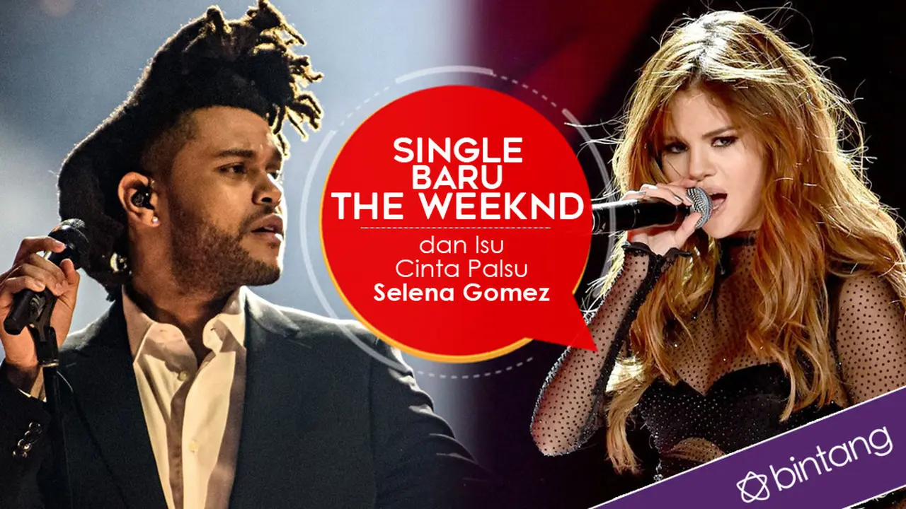 [Bintang] Infografis Selena Gomez dan The Weeknd