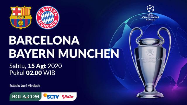 Saksikan Live Streaming Liga Champions Malam Ini Barcelona Vs Bayern Munchen Dunia Bola Com