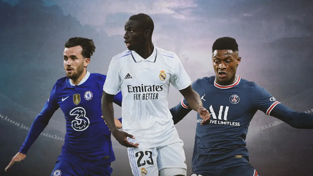 Ilustrasi - Ben Chilwell, Ferland Mendy, Nuno Mendes