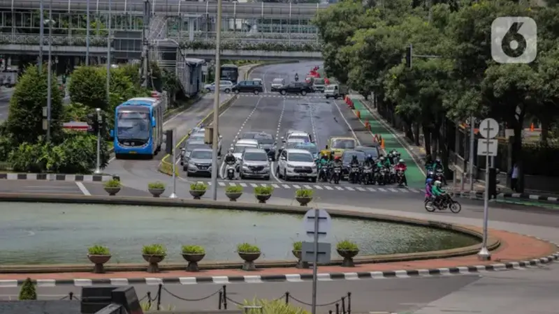 Ganjil genap di Jakarta.