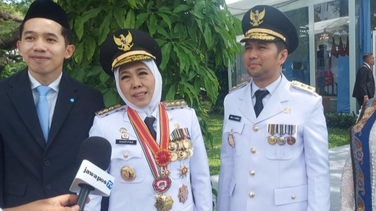 Resmi Pimpin Jatim, Khofifah-Emil Dardak Langsung Rapat Bahas Persiapan Ramadan hingga Mudik Gratis