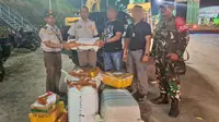 TNI AL Gagalkan Penyelundupan 445 Lembar Kulit Piton dan 32 Kura-Kura
