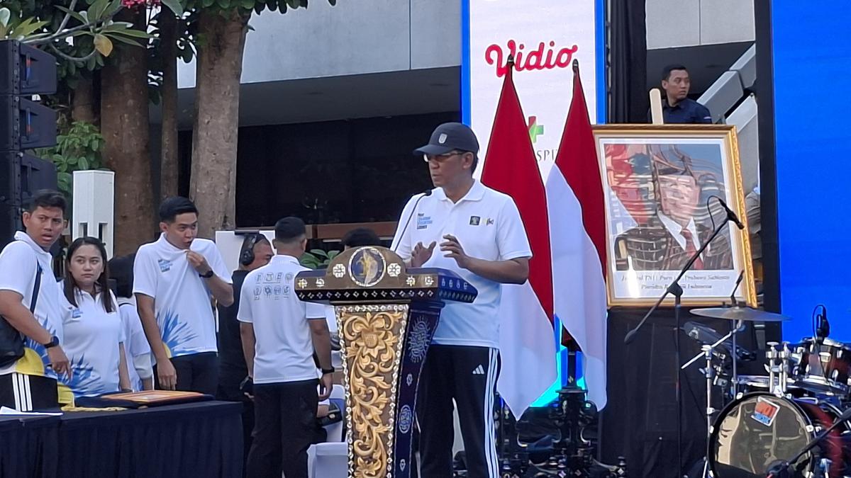 Menkum Supratman Soroti Pentingnya Pelaku Industri Olahraga Daftar Hak Kekayaan Intelektual