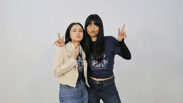 Michelle Ziudith dan Taskya Namya.