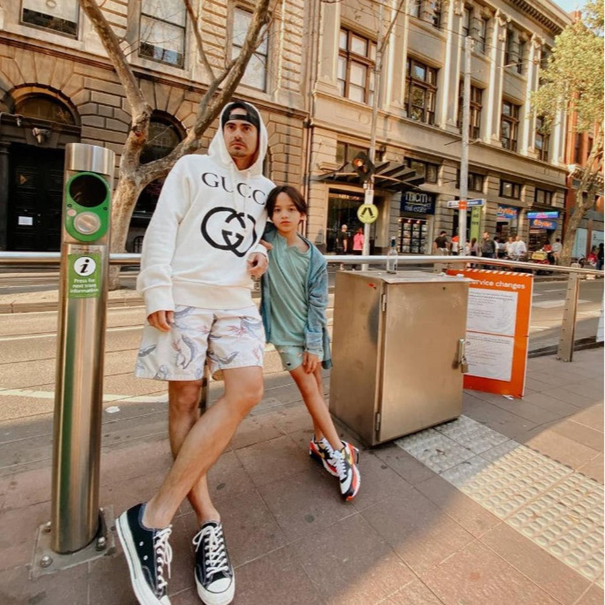 Potret Ashraf Sinclair dan Noah SInclair (Sumber: Instagram/ashrafsinclair)
