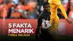 Berita video beberapa fakta menarik dari rekrutan teranyar MU (Manchester United), Tyrell Malacia.