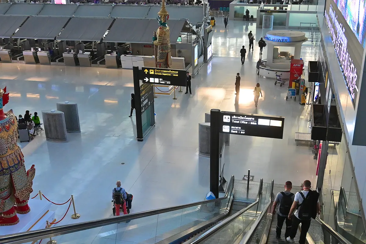 Bandara Suvarnabhumi di Bangkok