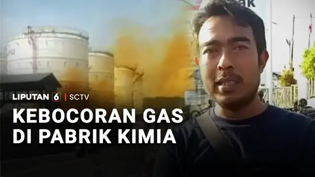 Kebocoran Gas di Pabrik Kimia