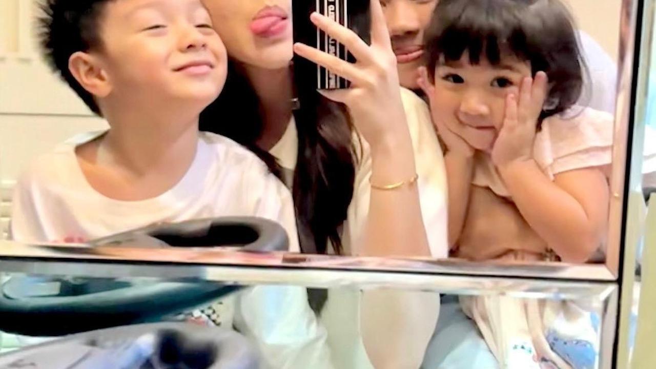 Kompaknya 2 Putri Haldy Sabri Foto Bareng Anak-Anak Irish Bella, Pose Gemas dengan Adik Sambung