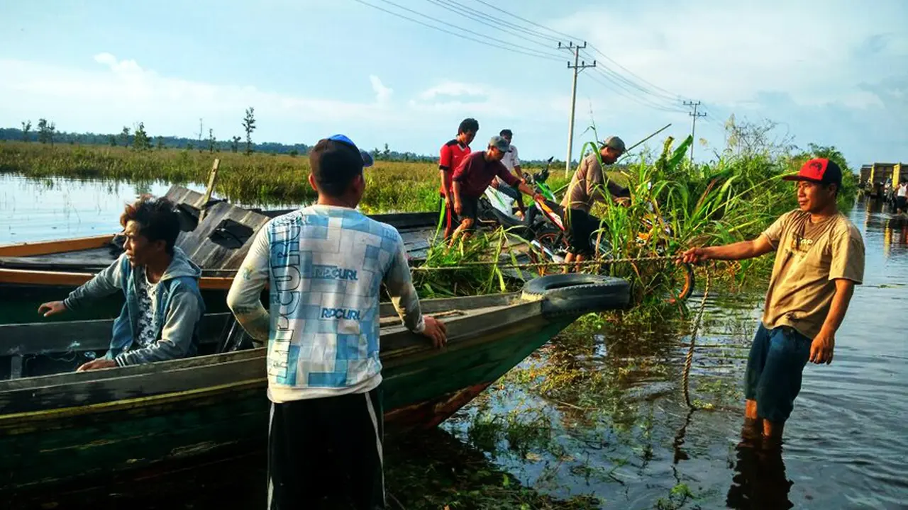 Banjir Kalimantan Tengah
