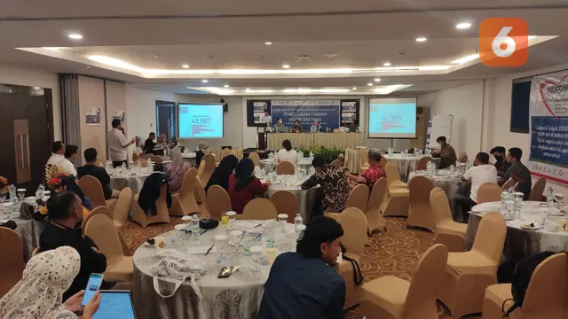 Penutupan program vaksin Covid-19 oleh AIHSP bersama STC dan SCF (Liputan6.com/Fauzan)