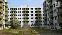 Kondisi terkini Rumah Susun Sederhana Sewa (Rusunawa) Marunda pascapenjarahan aset-aset yang tersisa di Jakarta, Jumat (21/6/2024). (Liputan6.com/Herman Zakharia)