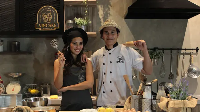 Vincake, Cake Kekinian dari Vino G Bastian dan Sang Istri