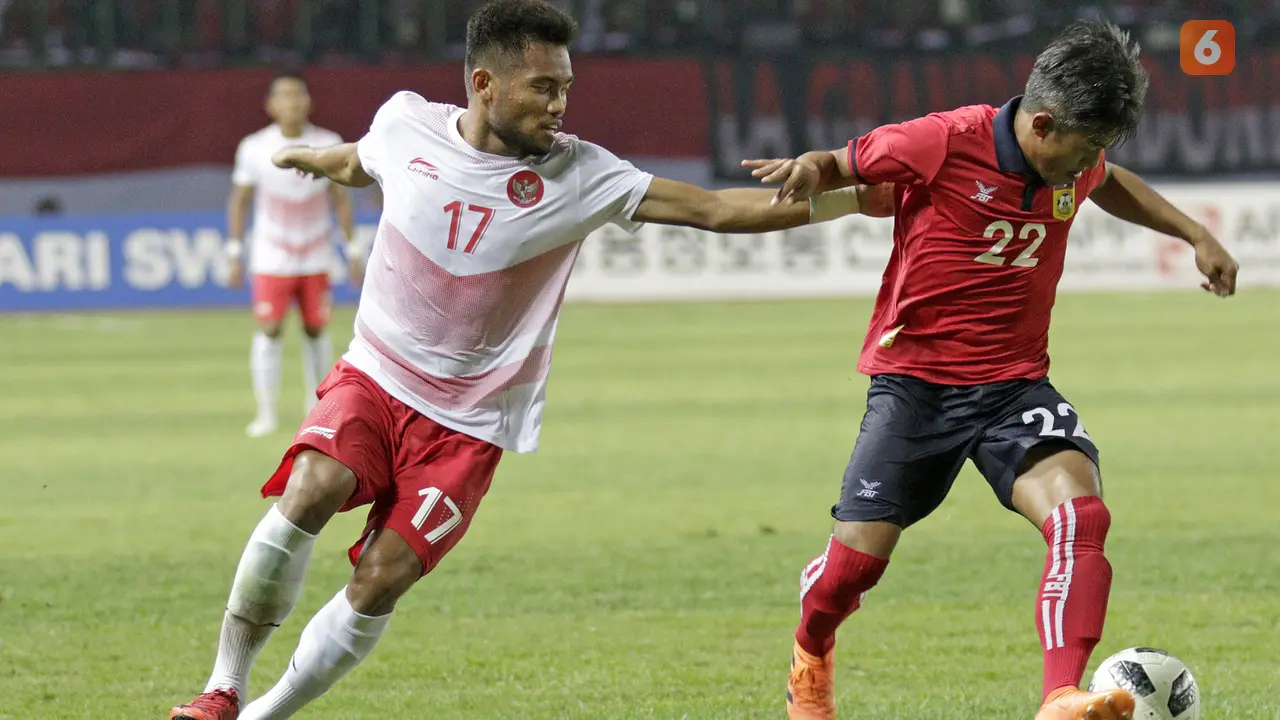 Sepak Bola : Indonesia Vs Laos